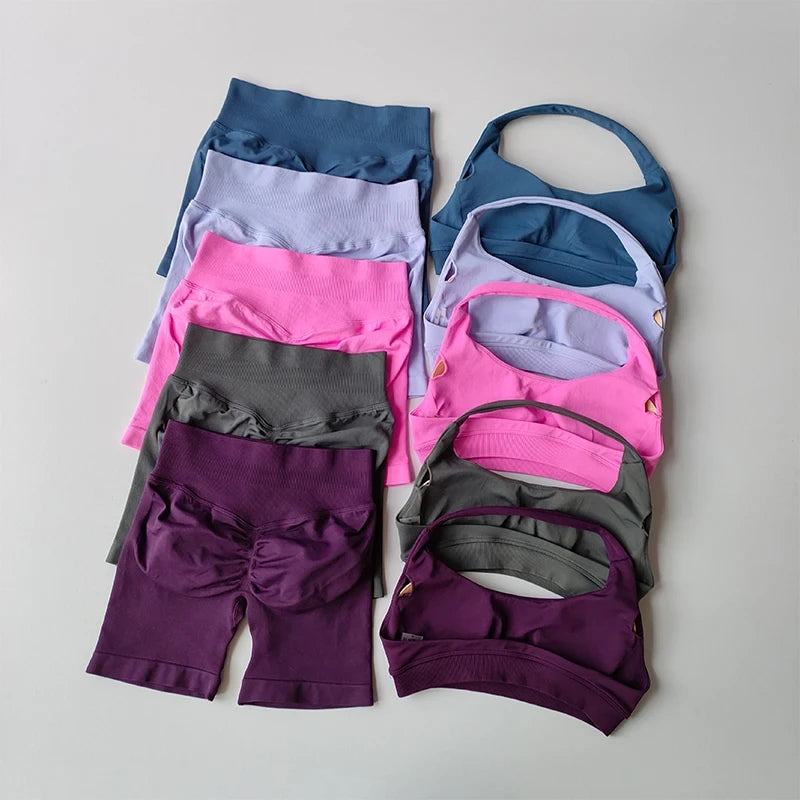 Halter Neck Yoga Fitness Set