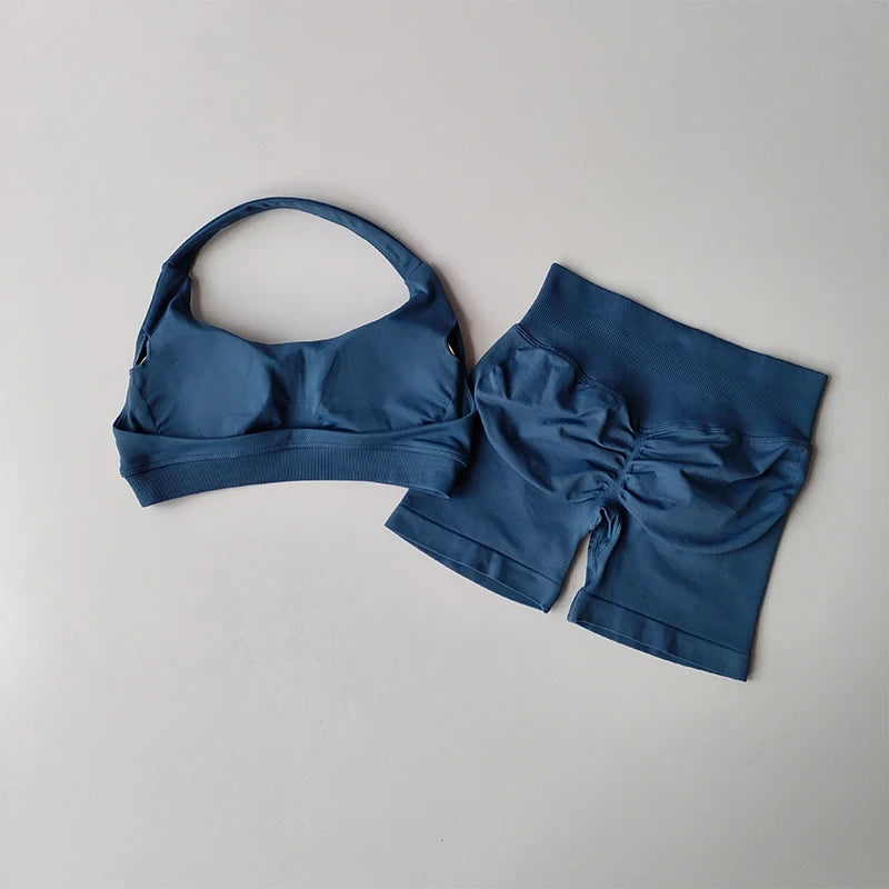 Halter Neck Yoga Fitness Set