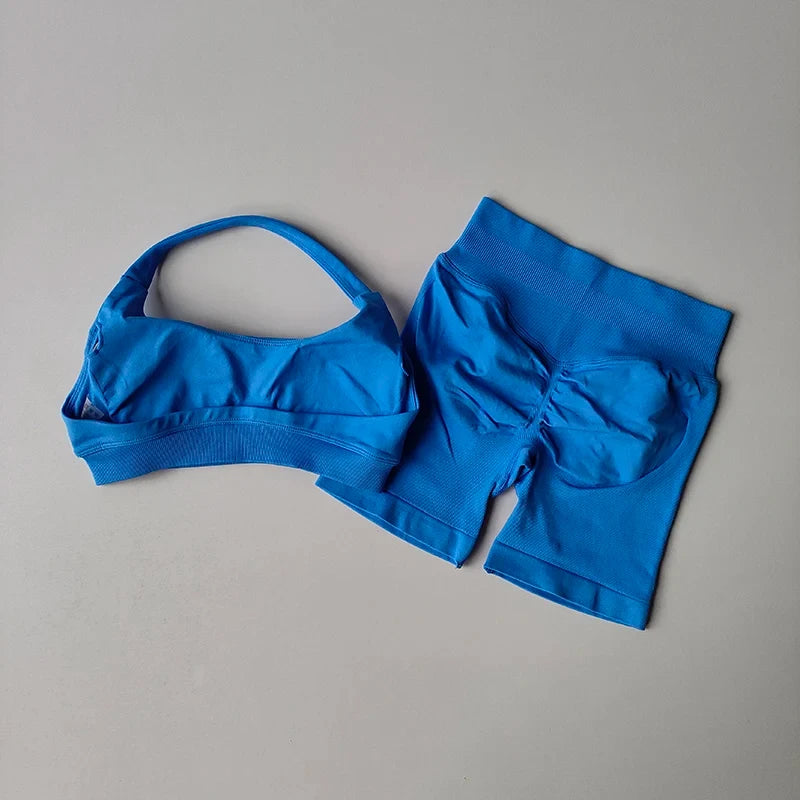 Halter Neck Yoga Fitness Set