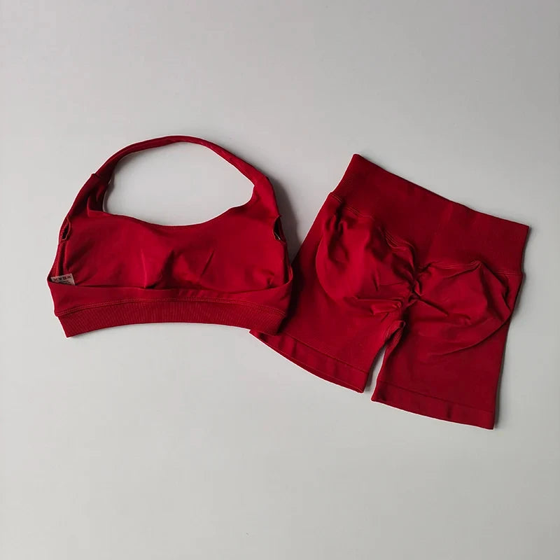 Halter Neck Yoga Fitness Set