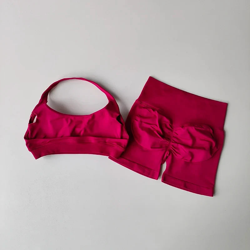 Halter Neck Yoga Fitness Set