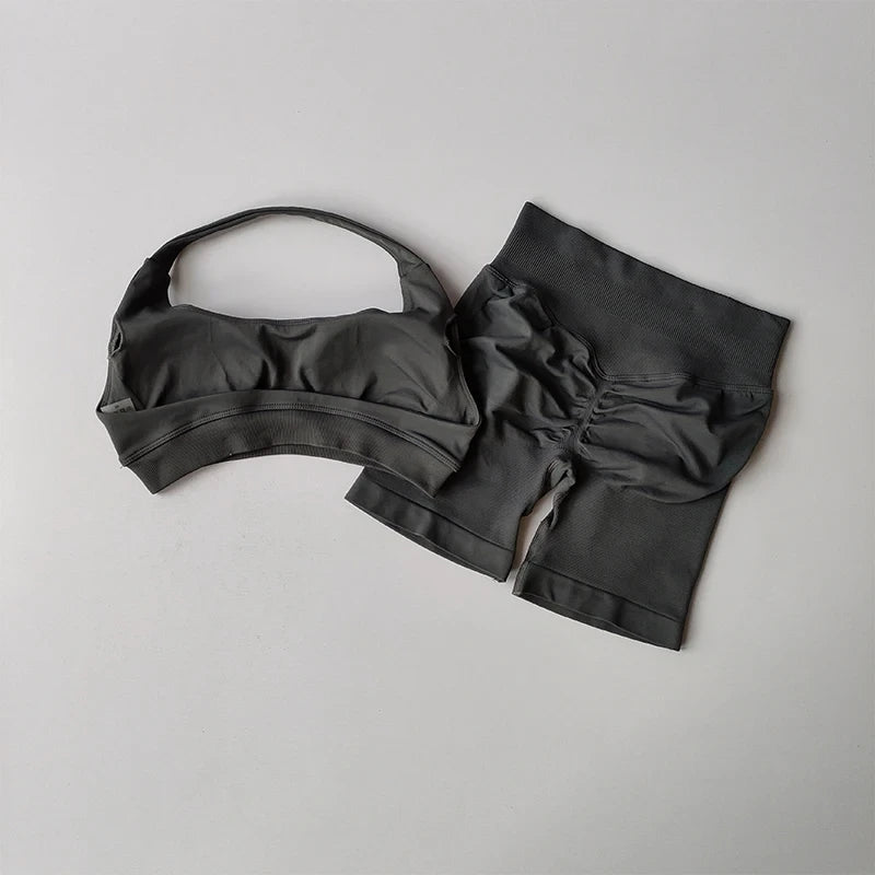 Halter Neck Yoga Fitness Set