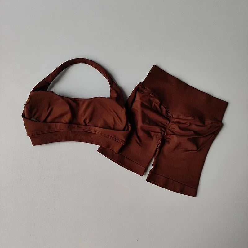 Halter Neck Yoga Fitness Set
