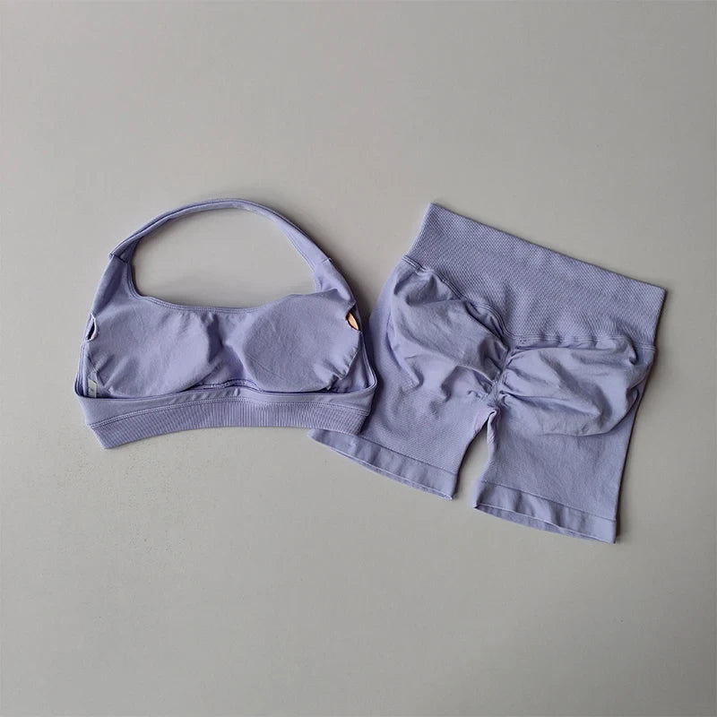 Halter Neck Yoga Fitness Set